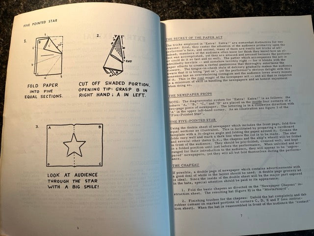 Newspaper Magic - Gene Anderson & Frances Marshall (USED Copy)