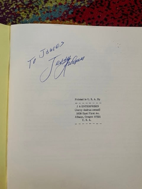 Special Magic - Jerry Andrus - SIGNED