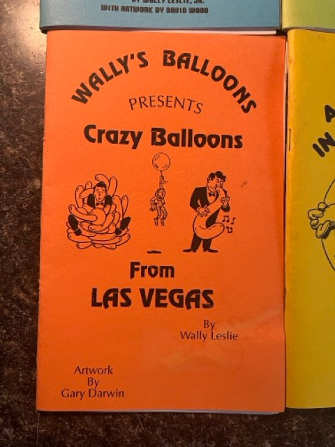 Balloon Book Lot #1 (6 Booklets) = Wally Leslie