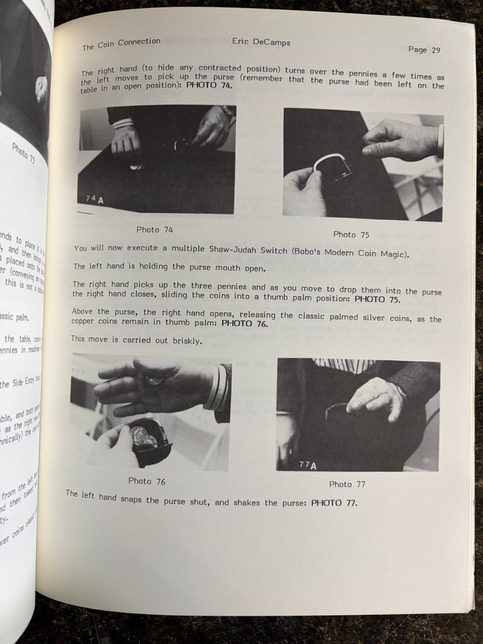 Eric DeCamps' Dazzling Close-Up Coin Act: The Coin Connection - Gary Ouellet