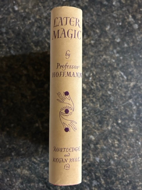 Later Magic - Professor Hoffmann (1953 ed.)