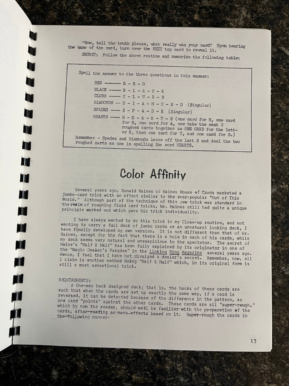 Roughingly Yours - Aldini