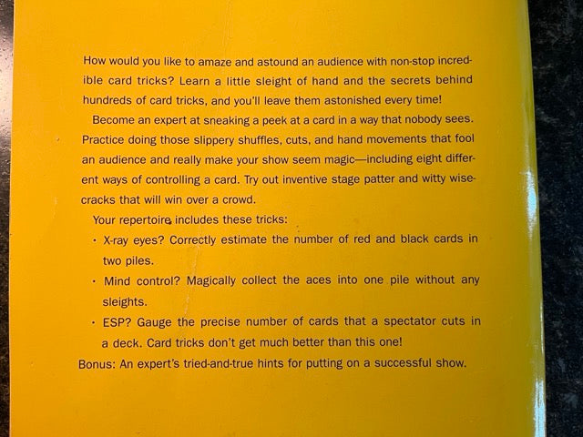 Giant Book of Card Tricks - Bob Longe