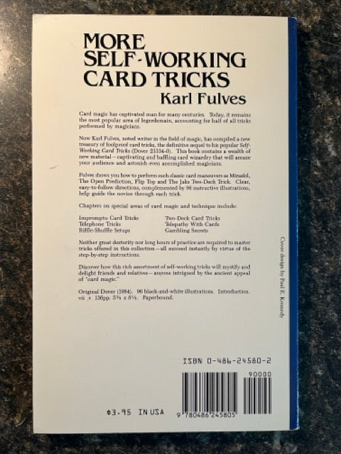 More Self-Working Card Tricks - Karl Fulves