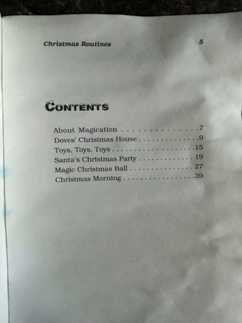 Christmas Routines - Harvey Raft & David Lew