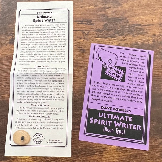 Ultimate Spirit Writer - Dave Powell (D2)