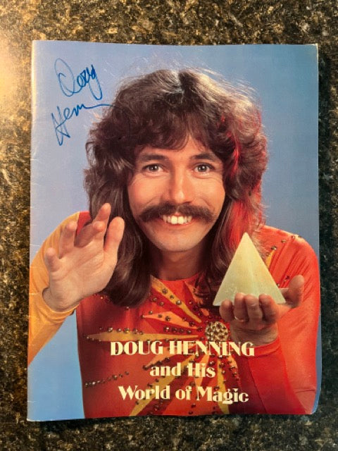 Doug Henning and His World of Magic (program) - SIGNED