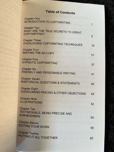 Persuasive Copywriting Secrets for Magicians - Brad Ross