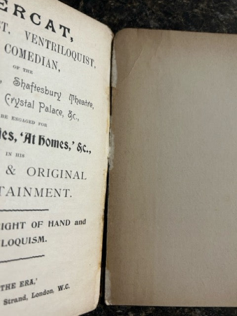 Latest Sleights and Illusions - Hercat (1903 ed.)