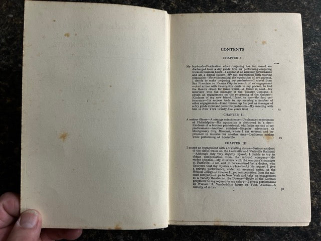 A Modern Mystery Merchant - Carl Hertz (1924 ed.)