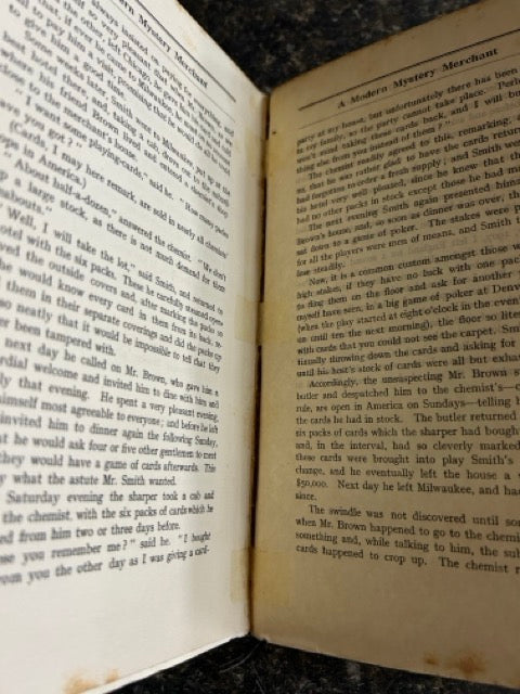 A Modern Mystery Merchant - Carl Hertz (1924 ed.)