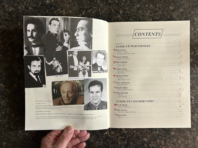 The New York Magic Symposium, Books 1-5 - Kaufman/Minch/Fleischer (SIGNED)