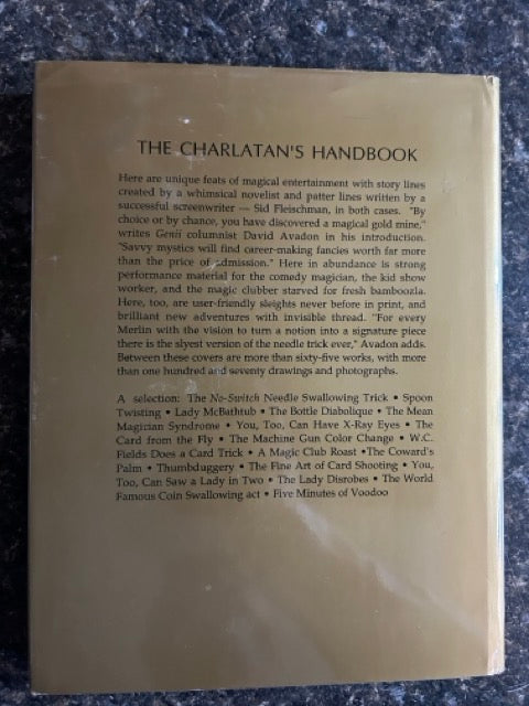 The Charlatan's Handbook - Sid Fleischman (Used copy)