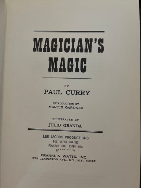 Magician's Magic - Paul Curry