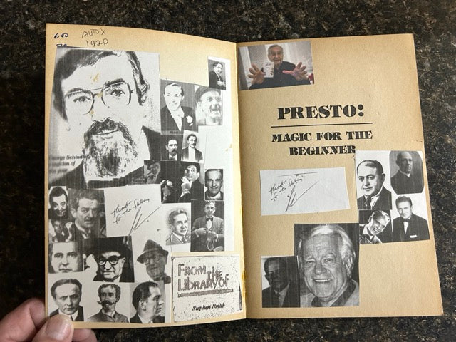 Presto! - Magic for the Beginner - George Schindler