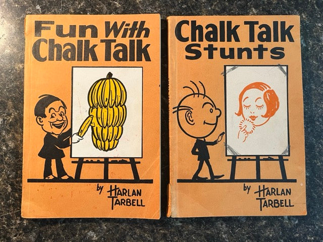 Chalk Talk Stunts/ Fun with Chalk Talk - Harlan Tarbell