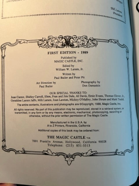 The Magic Castle Program (1st ed., 1989)