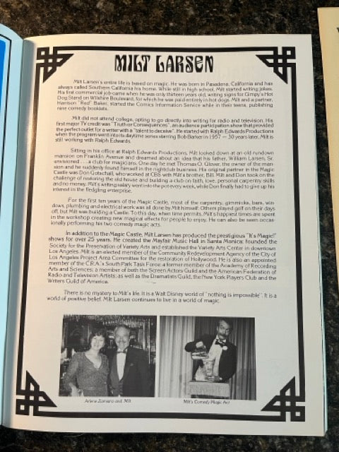 The Magic Castle Program (1st ed., 1989)