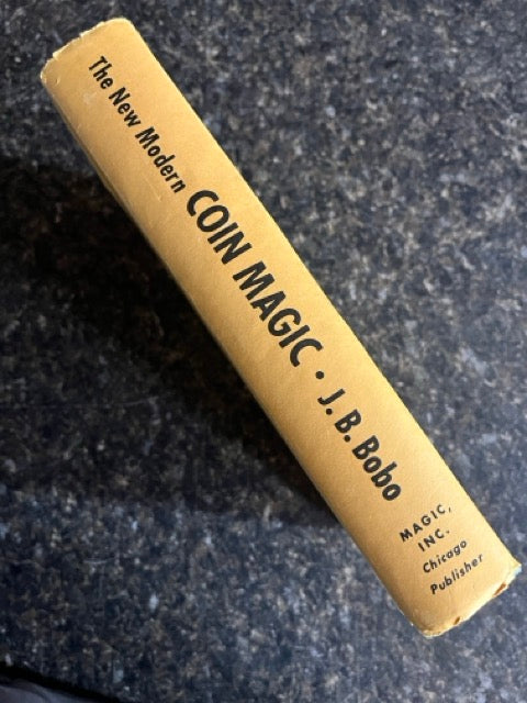 The New Modern Coin Magic - J.B. Bobo - HC