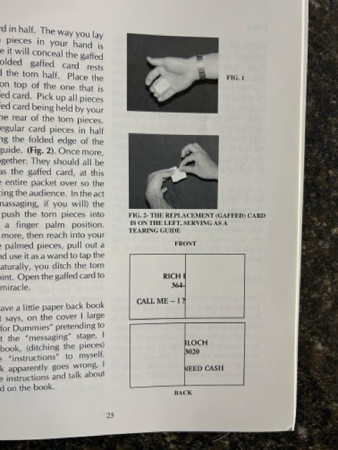 Some Thoughts on Magic - Richard Bloch - SIGNED