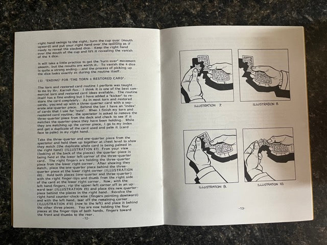 Tom Mullica's Lecture Booklet, Hawaii '83 (SIGNED)