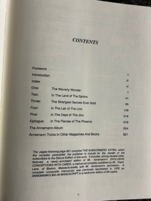 Annemann: The Life and Times of a Legend - Max Abrams