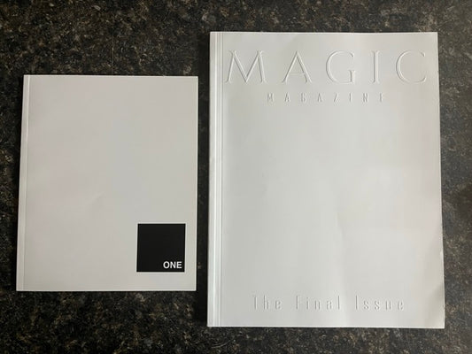 Magic Magazine Final Issue + Square One Booklet - Stand Allen