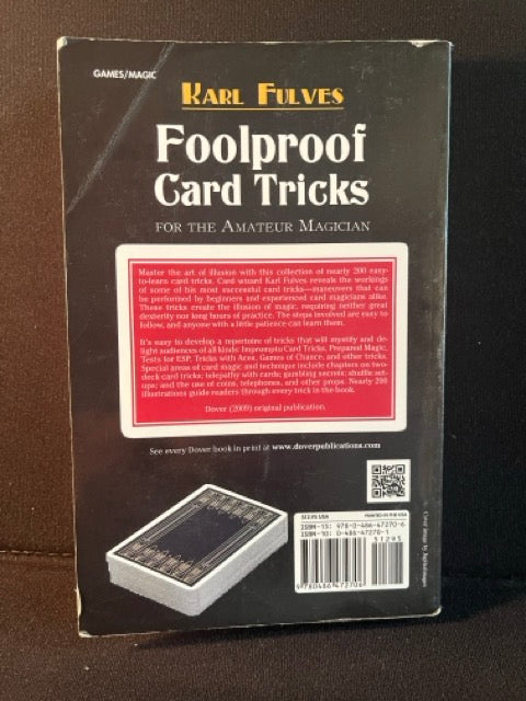 Foolproof Card Tricks for the Amateur Magician - Karl Fulves