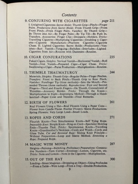 Modern Magic Manual - Jean Hugard