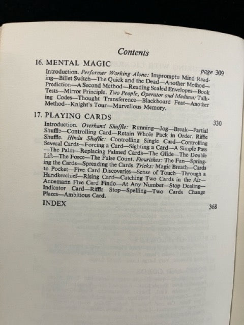 Modern Magic Manual - Jean Hugard