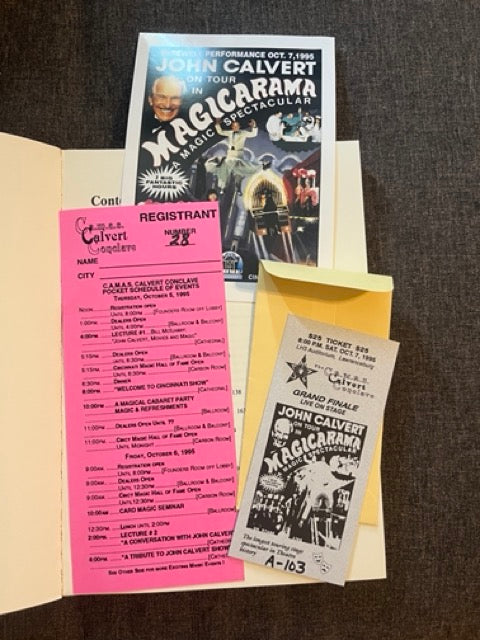 John Calvert, Magic & Adventures Around the World - William V Rauscher