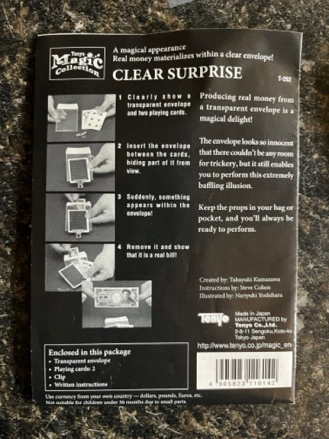 Tenyo Clear Surprise (SM 12)