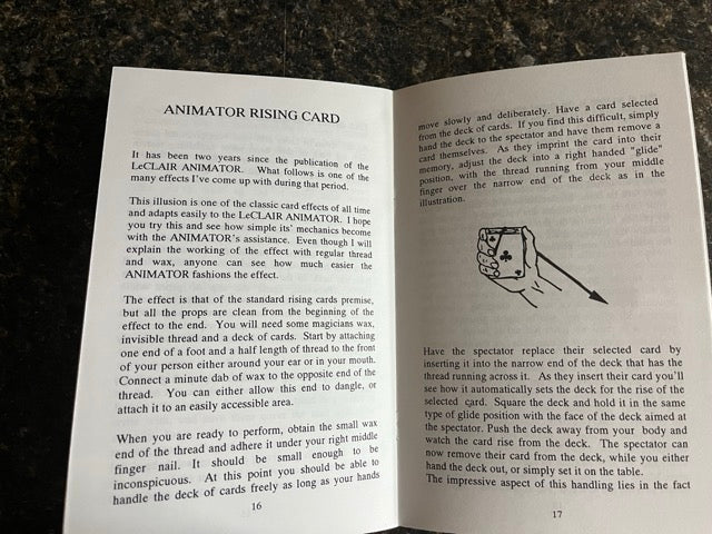 2 Jon LeClair booklets - Jon LeClair - SIGNED