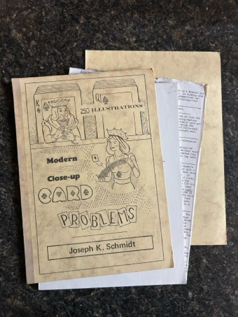 Modern Close-Up Card Problems - Joseph K. Schmidt