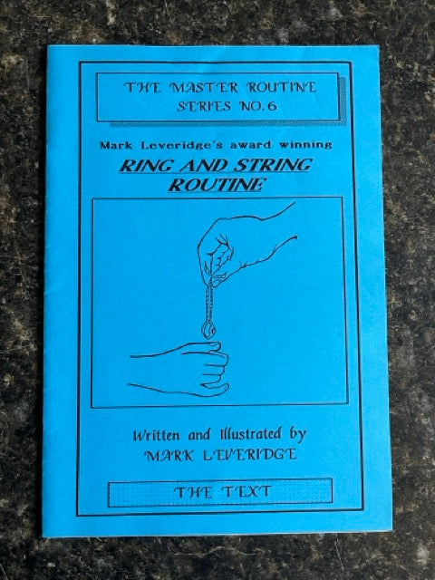 Ring & String Routine (Text booklet) - Mark Leveridge