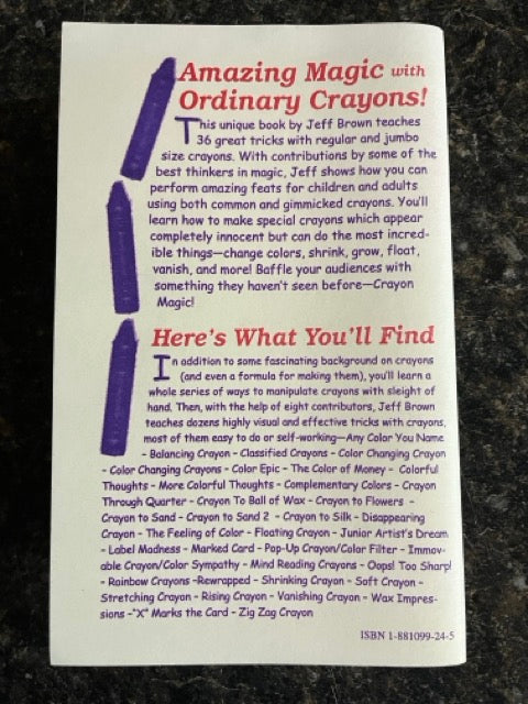 Crayon Magic - Jeff Brown