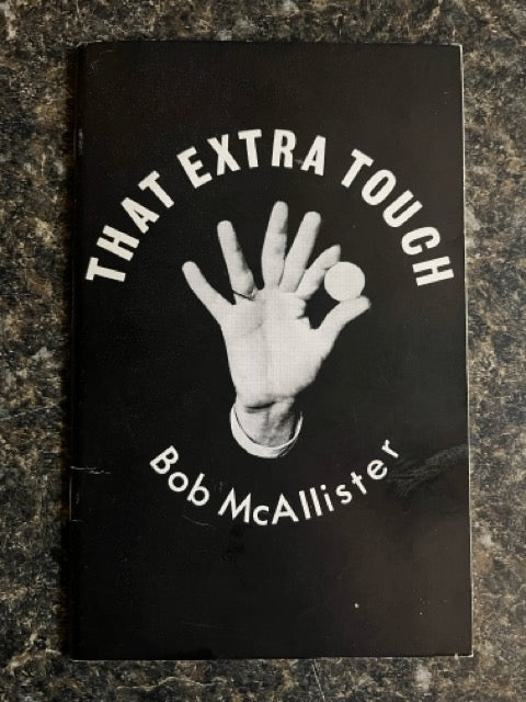 That Extra Touch - Bob McAllister