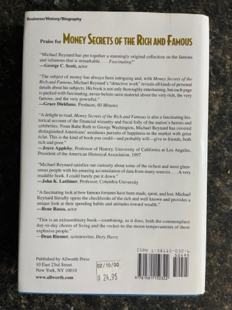 Money Secrets Of The Rich And Famous - Michael Reynard