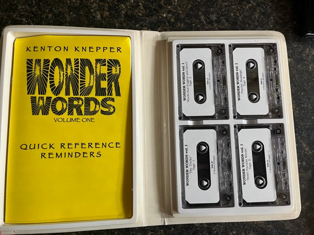 Wonder Words Parts 1 & 2 - Kenton Knepper (cassettes)