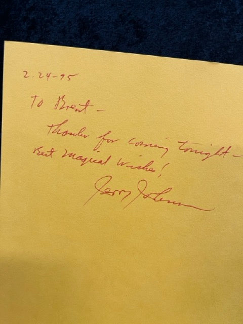 A Focus on Hocus Pocus - Jerry Johnson - SIGNED