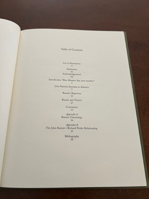 The Ten Year Tour of John Rannie - Charles Pecor (Signed)