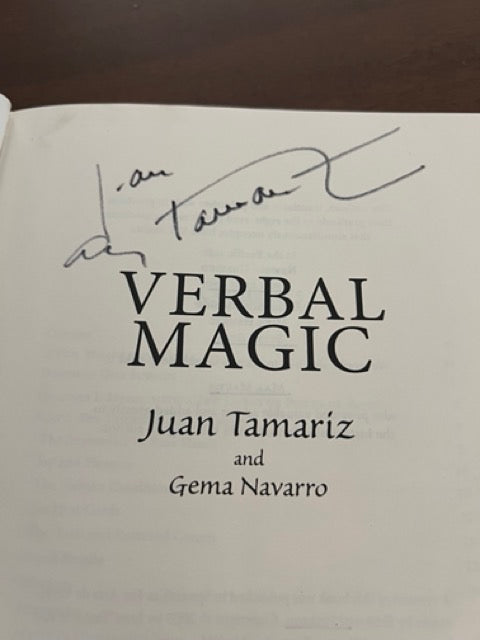 Verbal Magic - Juan Tamariz & Gema Navarro (Signed)