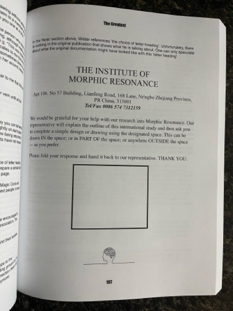 The Greatest One-Man Psychic Effect of All Time - Mark Strivings