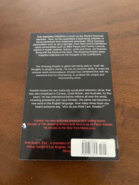 The Amazing Kreskin's Future With The Stars - Kreskin & Bret Saxon