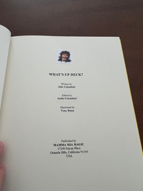 What's Up Deck? - Aldo Colombini (SIGNED)