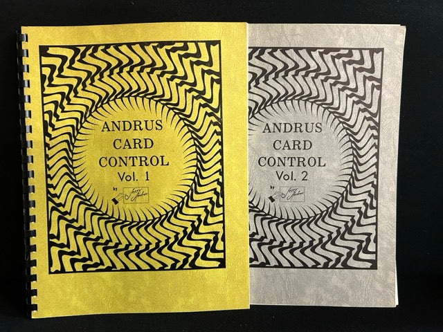 Andrus Card Control, Vols. 1 & 2 - Jerry Andrus - SIGNED