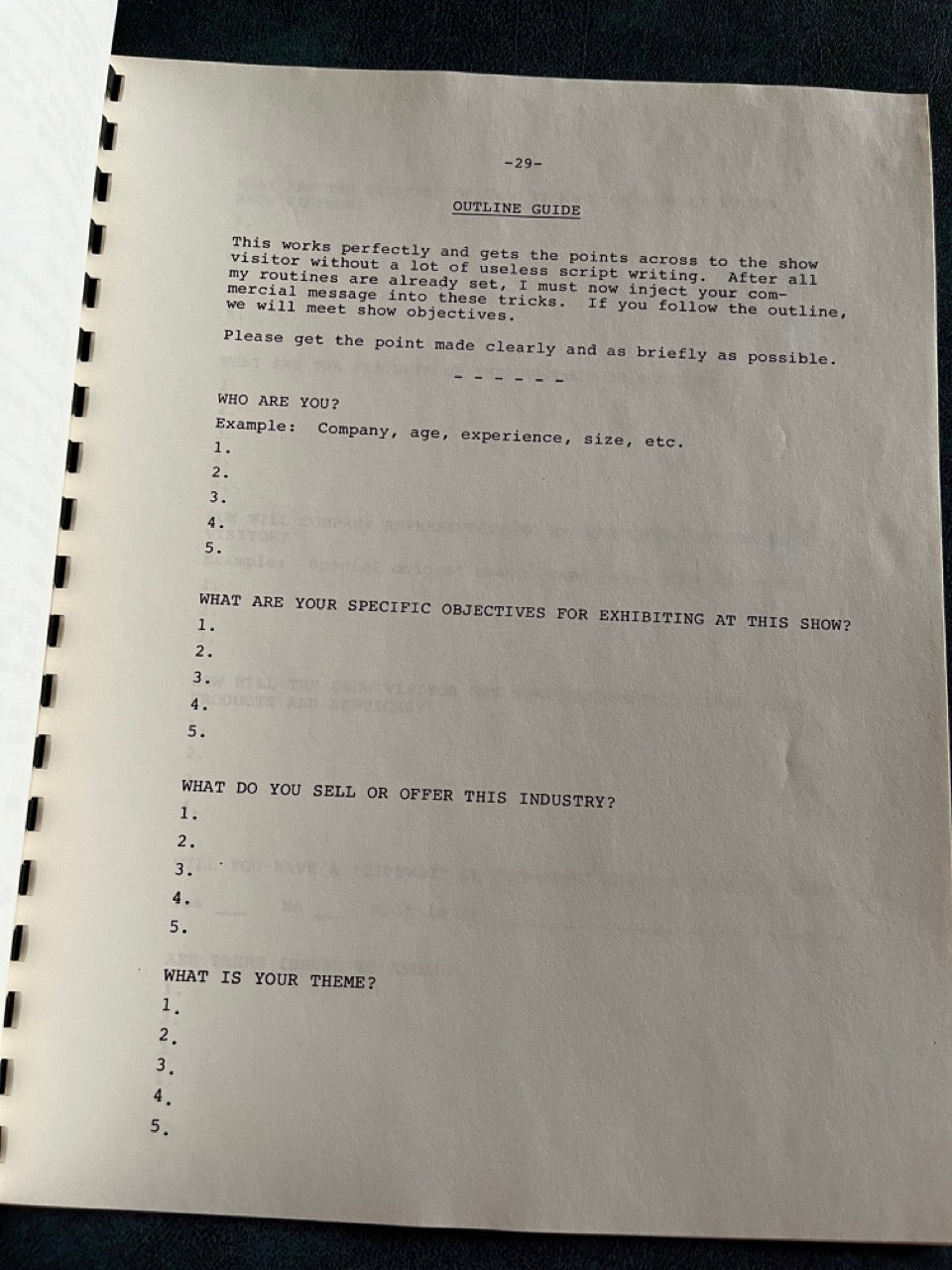 Magic Talk - Dick Ryan - SIGNED