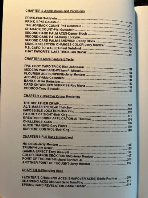 Card File - Jerry Mentzer