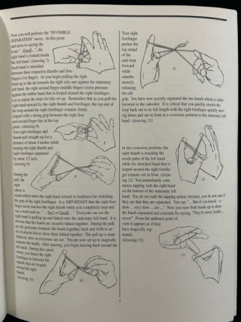 Slydini's Linking Rubber Band Mystery - Alma M. Richie