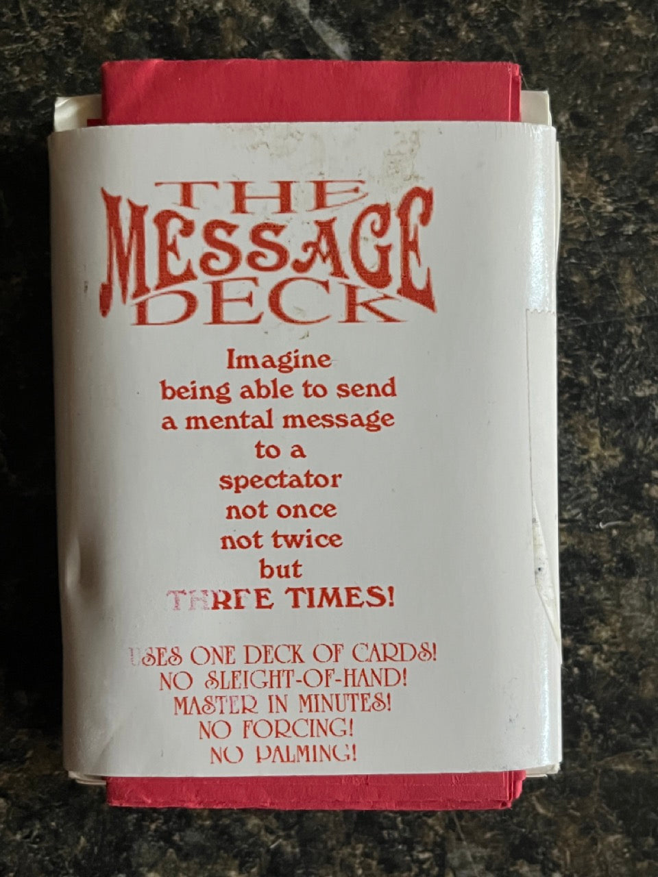 The Message Deck - The Magic Apple